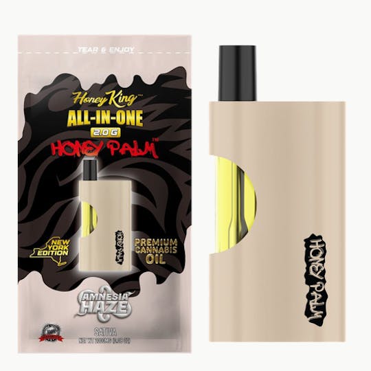 Honey King - HONEY KING 2G HONEY PALM ALL-IN-ONE - AMNESIA HAZE - 1