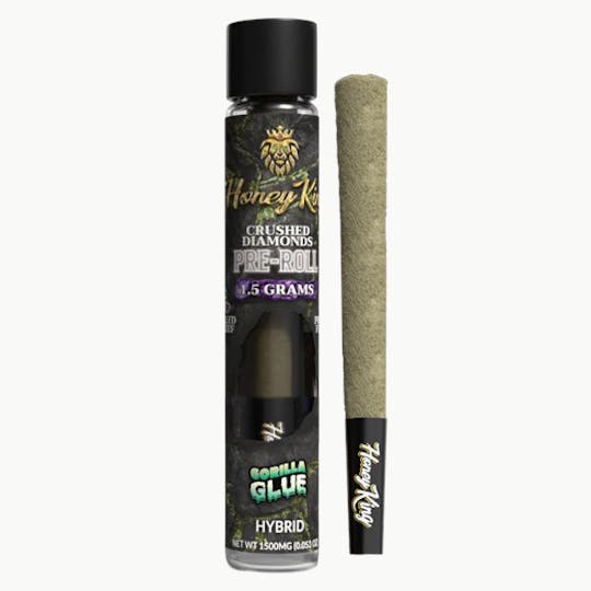 Honey King - HONEY KING 1.5G DIAMOND INFUSED PRE-ROLL - GORILLA GLUE - 1
