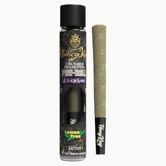 Honey King - HONEY KING 1.5G DIAMOND INFUSED PRE-ROLL - LEMON TREE - 1