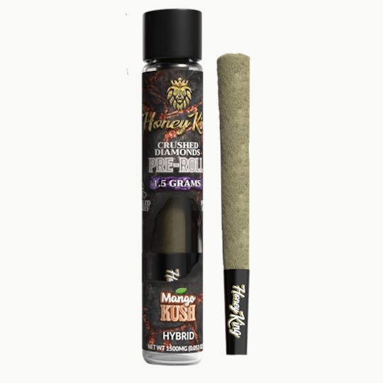 Honey King - HONEY KING 1.5G DIAMOND INFUSED PRE-ROLL - MANGO KUSH - 1