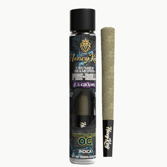 Honey King - HONEY KING 1.5G DIAMOND INFUSED PRE-ROLL - SKYWALKER OG - 1