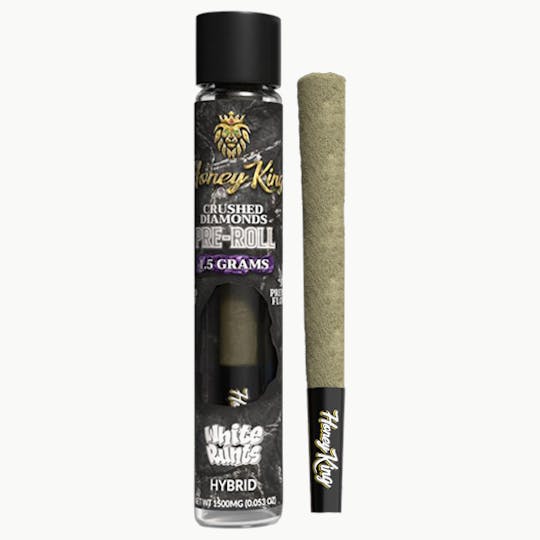 Honey King - HONEY KING 1.5G DIAMOND INFUSED PRE-ROLL - WHITE RUNTS - 1
