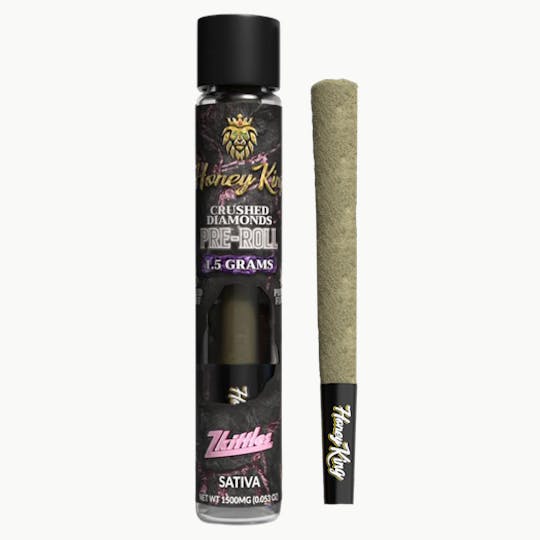 Honey King - HONEY KING 1.5G DIAMOND INFUSED PRE-ROLL - ZKITTLES - 1
