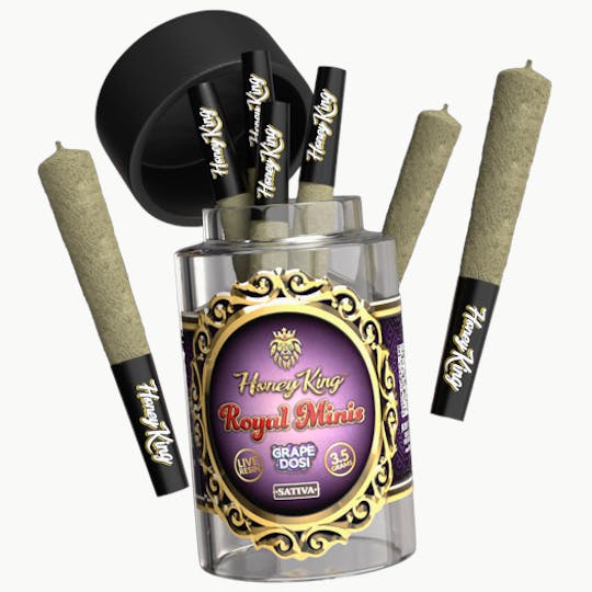 Honey King - HONEY KING 7X ROYAL MINIS 3.5G - GRAPE DOSI - 1