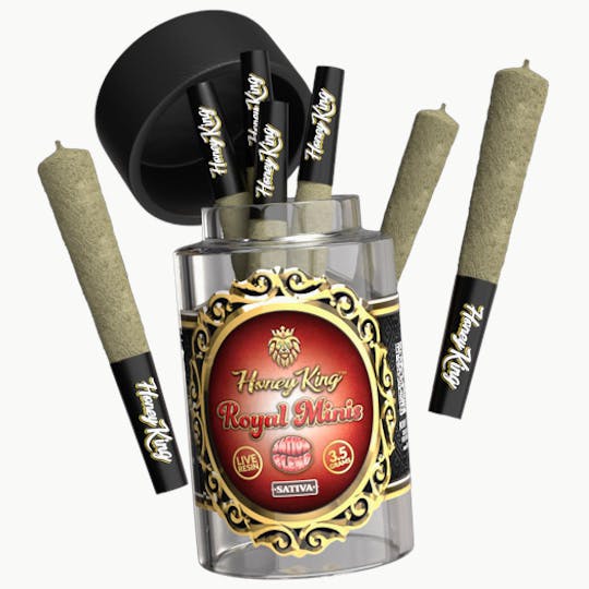 Honey King - HONEY KING 7X ROYAL MINIS 3.5G - SATIVA BLEND - 1