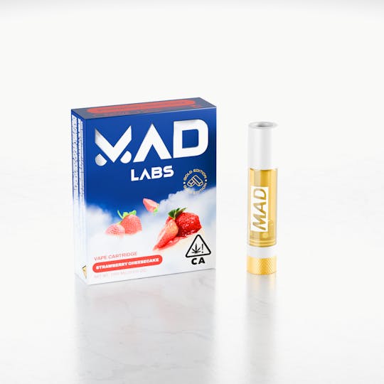 Mad Labs - Mad Labs - Strawberry Cheesecake - Cartridge Gold Edition 1G - 1