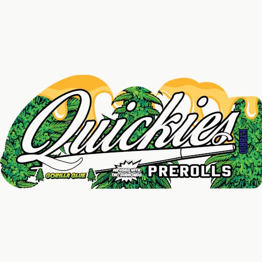 Quickies - Quickies Prerolls | Infused Gorilla Glue 1g - 1