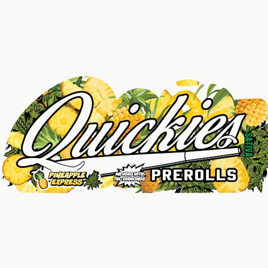 Quickies - Quickies Prerolls | Infused Pineapple Express 1g - 1