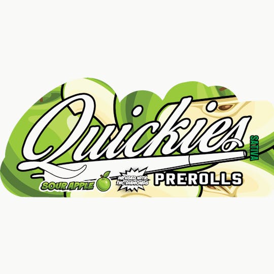 Quickies - Quickies Prerolls | Infused Sour Apple 1g - 1