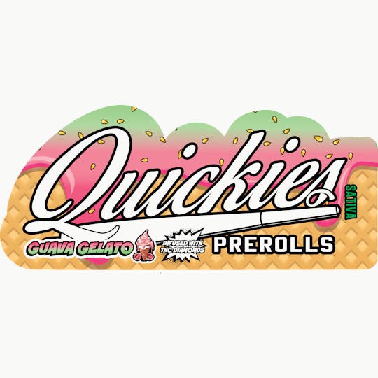 Quickies - Quickies Prerolls | Infused Guava Gelato 1g - 1