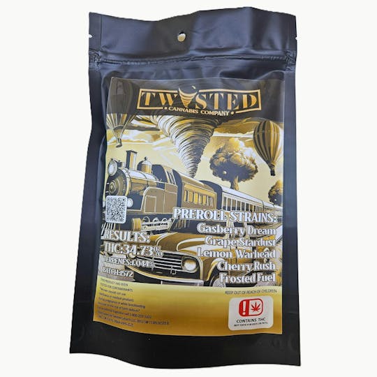 Kush Gardens - Twisted Infused Preroll 5 Pack - 1