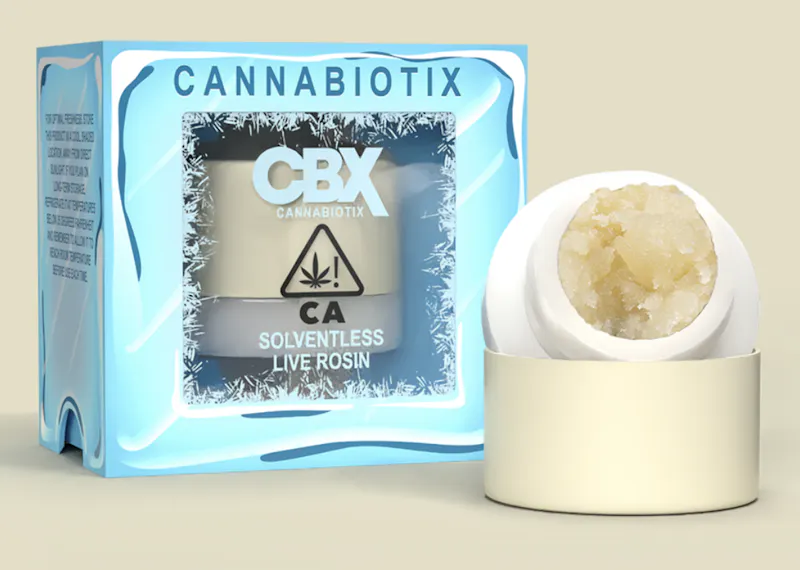 CBX Cannabiotix Milktopia Rosin 1g concentrate