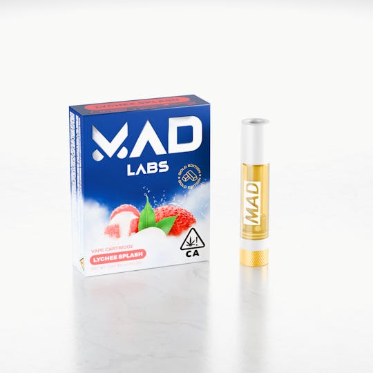 Mad Labs - Mad Labs - Lychee Splash - Cartridge Gold Edition 1G - 1