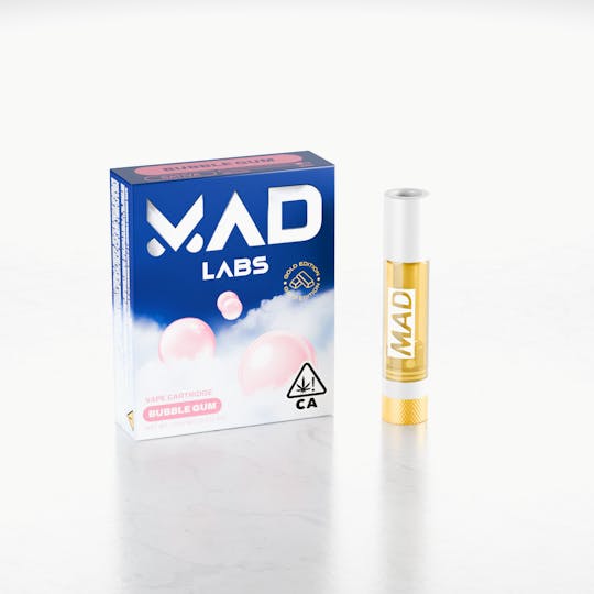 Mad Labs - Mad Labs - Bubble Gum - Cartridge Gold Edition 1G - 1