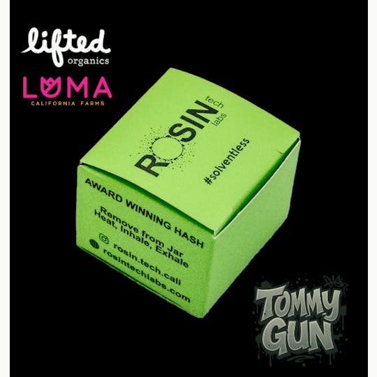 Rosin Tech Labs - Green Label - Tommy Gun - Cold Cure - 1