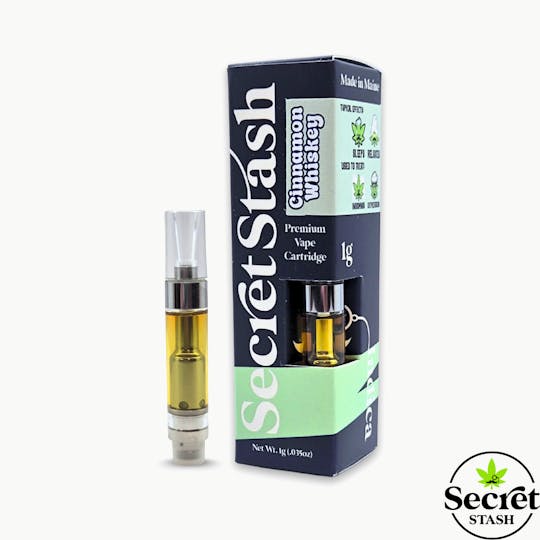 Secret Stash - Secret Stash | Distillate Cartridge | Cinnamon Whiskey | 1g - 1
