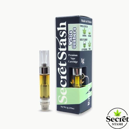Secret Stash - Secret Stash | Distillate Cart | White Gushers | 1g - 1