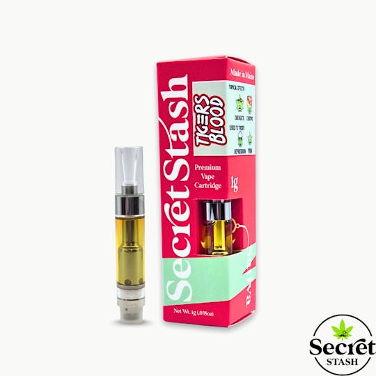 Secret Stash - Secret Stash | Distillate Cartridge | Tiger's Blood | 1g - 1