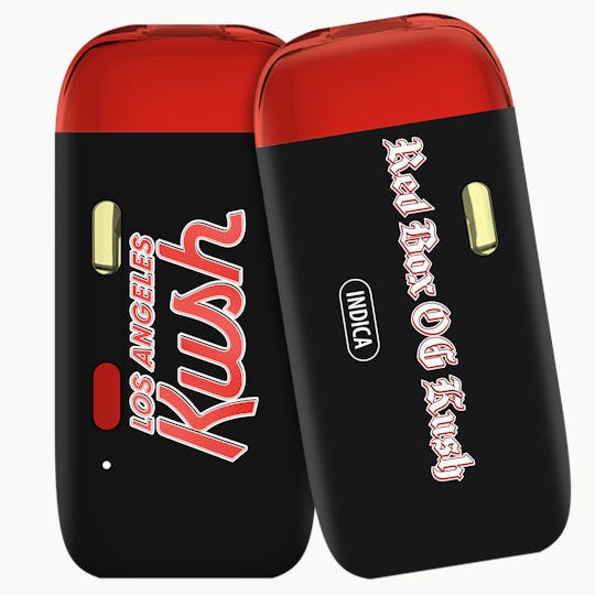 LA Kush - Los Angeles Kush - Red Box - AIO 1G Rechargeable Vape - 1