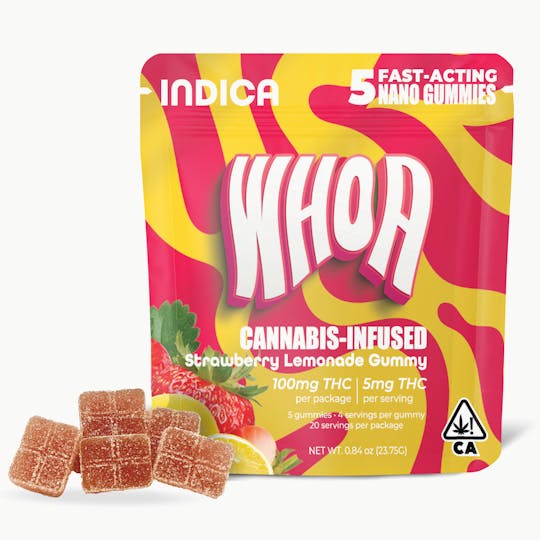 Whoa - Strawberry Lemonade Gummy 5 Pack - 1