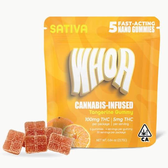 Whoa - Tangerine Gummy 5 Pack - 1