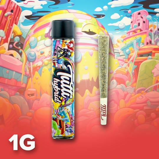 Tutti - Tutti - Diamond Infused Preroll - 1g - Hybrid - Cherry Pie - 1