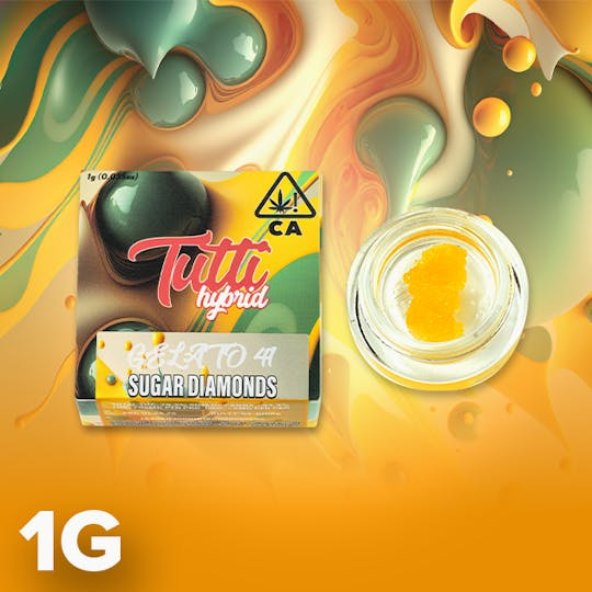 Tutti - Tutti - 1g - Live Sugar Diamonds - Hybrid - Gelato 41 - 1