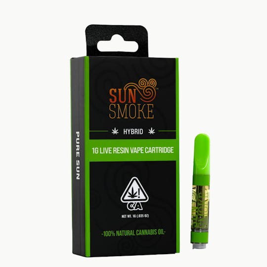 SunSmoke - SunSmoke 1g Live Resin Vape - Forbidden Watermelon (H) - 1