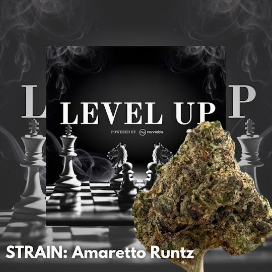 Nu Cannabis Brand - Level Up - Amaretto Runtz 28g - PREMIUM FLOWERS - 1
