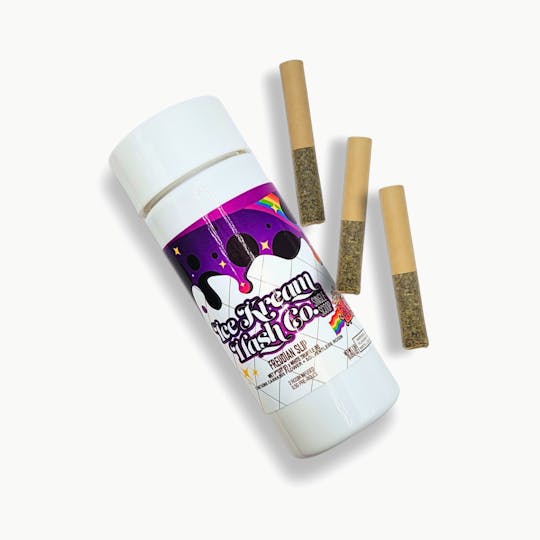Ice Kream Hash Co. - IKHCO | Freudian Slip 3pk | Rosin Infused PRJ | Single Scoop 3pk | 1.5g - 1