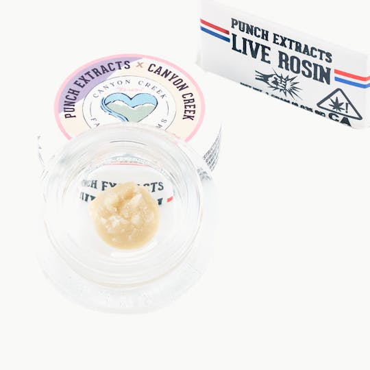 Punch Edibles & Extracts - LCGZ Tier 3 Live Rosin Cold Cure Badder (1g) - 1
