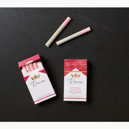 Rosie's Confections - Banana Jealousy Pre-Rolls | 3g | 5 Pack - 1