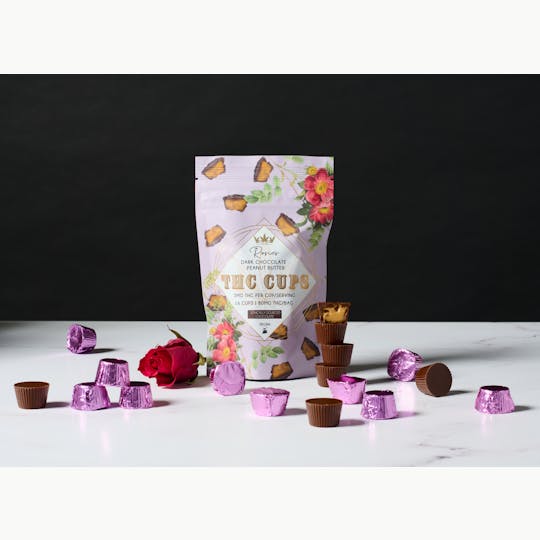 Rosie's Confections - Dark Chocolate Peanut Butter Cups | 80mg | 16 Pack - 1