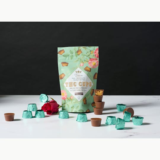 Rosie's Confections - Milk Chocolate Peanut Butter Cups | 80mg | 16 Pack - 1