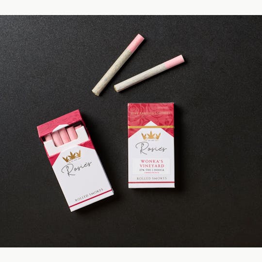 Rosie's Confections - Wonka's Vineyard Pre-Rolls | 3g | 5 Pack - 1