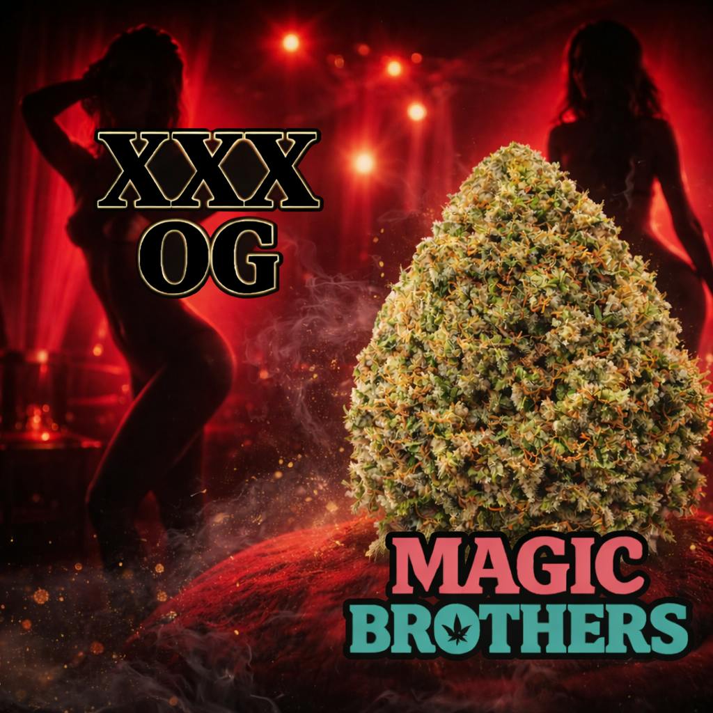 Magic Brothers - XXX OG (Indica) - Premium Flower - 1/2oz. 14g. - 1