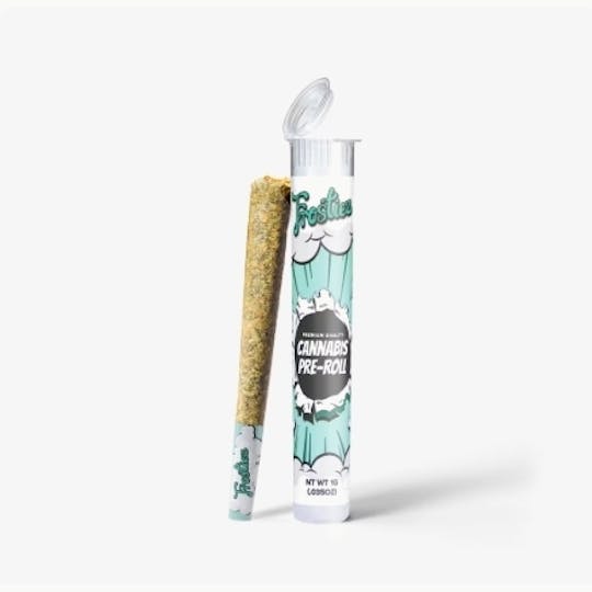 Frostiez - White Runtz - Topshelf Indoor Pre-Roll 1g - NEW DROP - 1