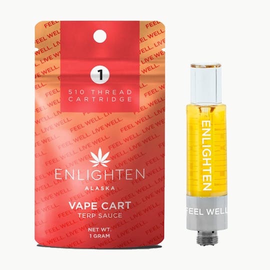 Enlighten - Black Mamba Terp Sauce Cartridge - 1g - 1