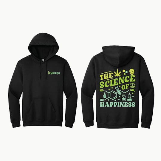 Joyology - JOYOLOGY | Hoodie Black | Science of Happiness | Small - 1
