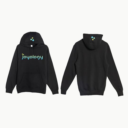 Joyology - JOYOLOGY | Hoodie Black | Blue/Green | Medium - 1