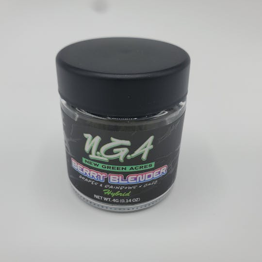 SD STRAINS - NGA 4 Gram Jar Indoor Grown Flower STRAIN: Berry Blender - 1