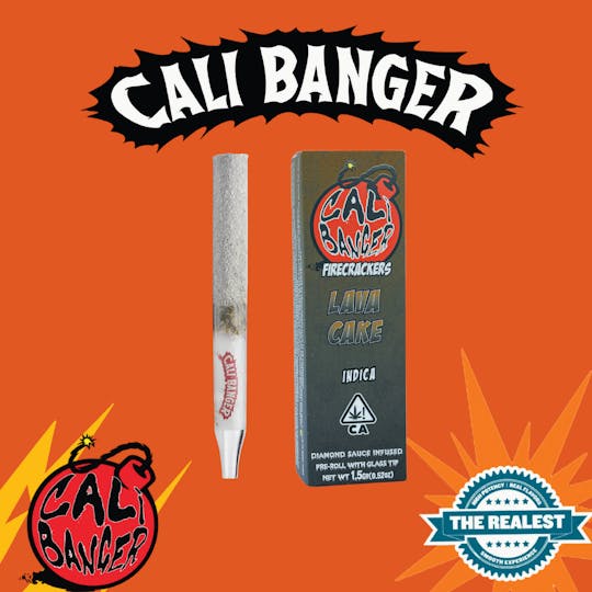 Firecracker by Cali Banger - Firecracker Infused Pre Roll Lava Cake 1.5 G - 1