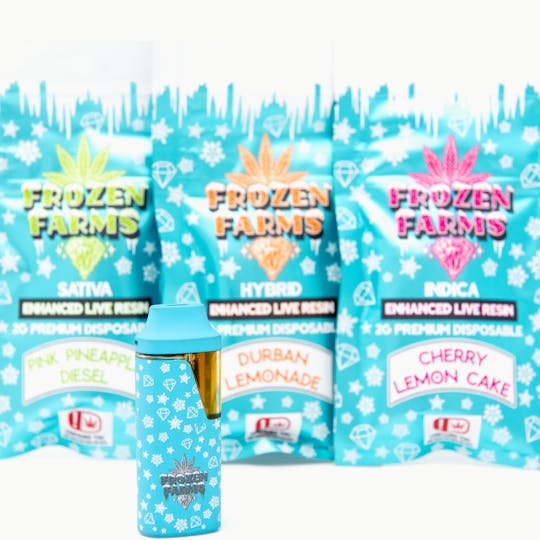 Frozen Farms - Frozen Farms 2G - Peaches N Pears - Live Resin Disposable (INDICA) - 1