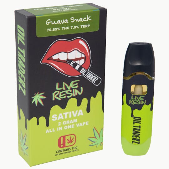 Oil Traderz - 2g Fruitfetti Glacé Live Resin Disposable - Oil Traderz (Sativa) - 1