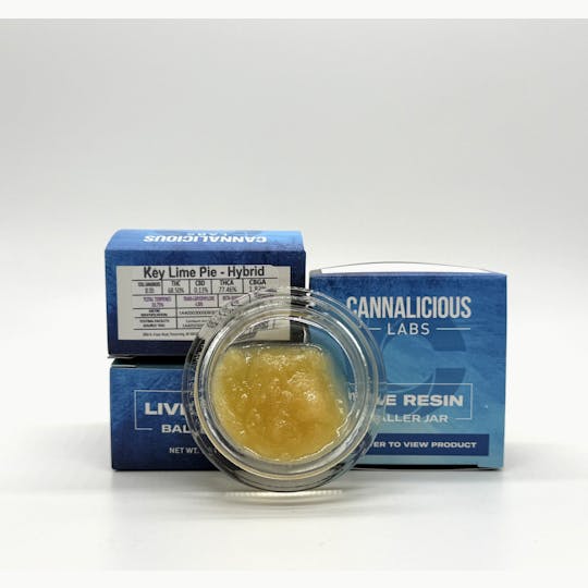 Cannalicious Labs - Key Lime Pie Live Resin - Hybrid - 1
