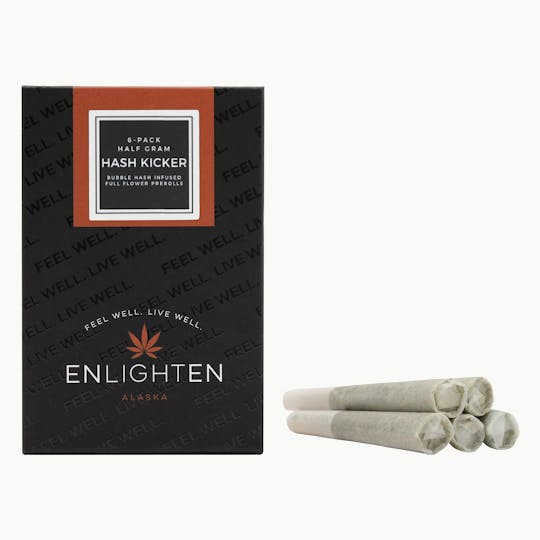 Enlighten - MAC + Blue Dream .5g Hash Kickers - 6 Pack - 1