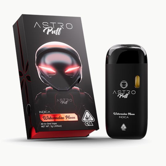 Astro Puff - Astro Puff - Watermelon Moon All In One Vape 1g - 1