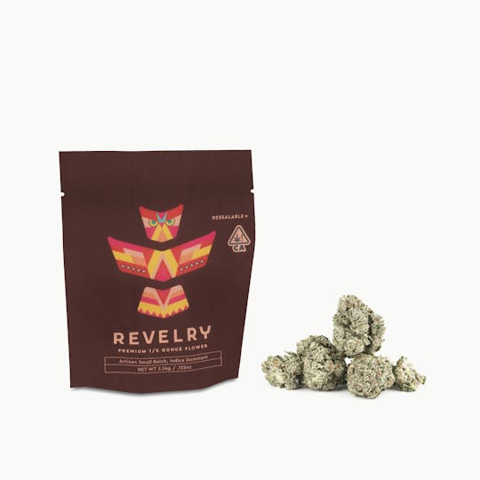 Revelry Herb Co - Stage 5 - Indica - Eighth (3.5g) - 1