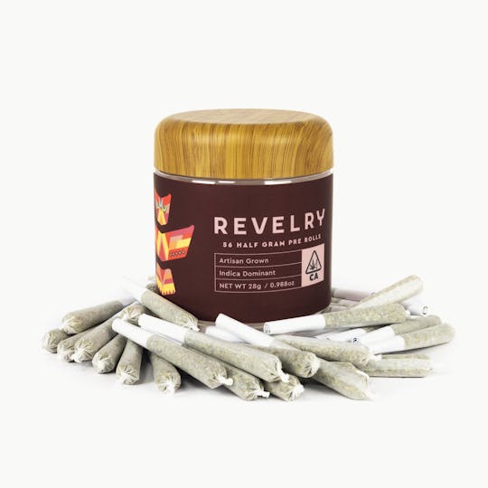 Revelry Herb Co - Stage 5 - Indica - Pre Roll 56pk (28g) - 1