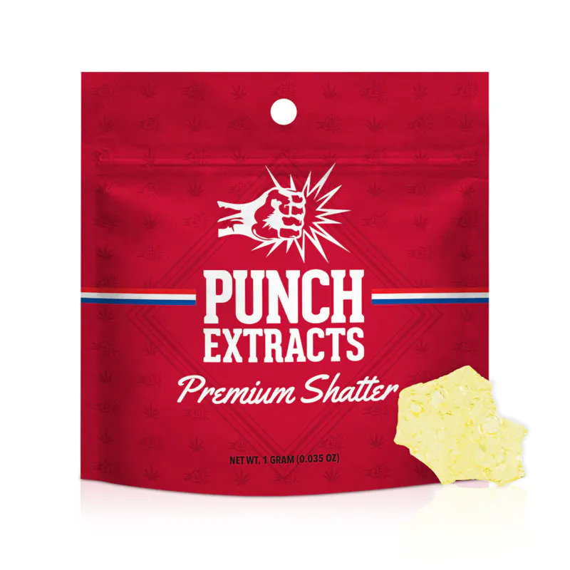 Punch Edibles Headband BHO Shatter (1g)